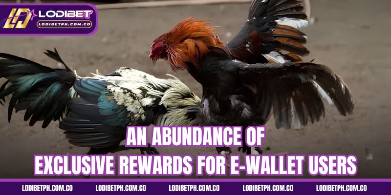 An abundance of exclusive rewards for e-wallet users