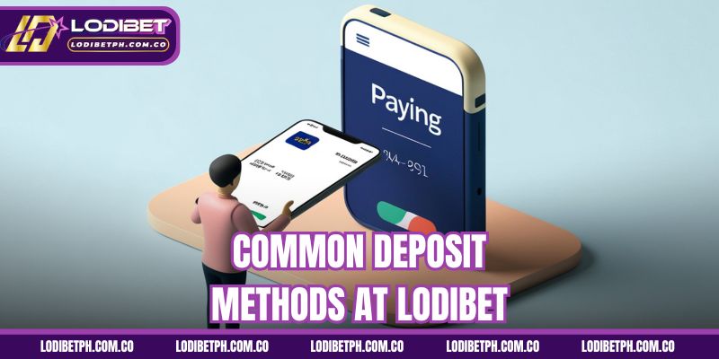 Common deposit methods at Lodibet