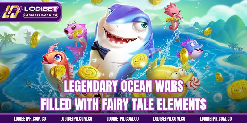 Legendary ocean wars filled with fairy tale elements