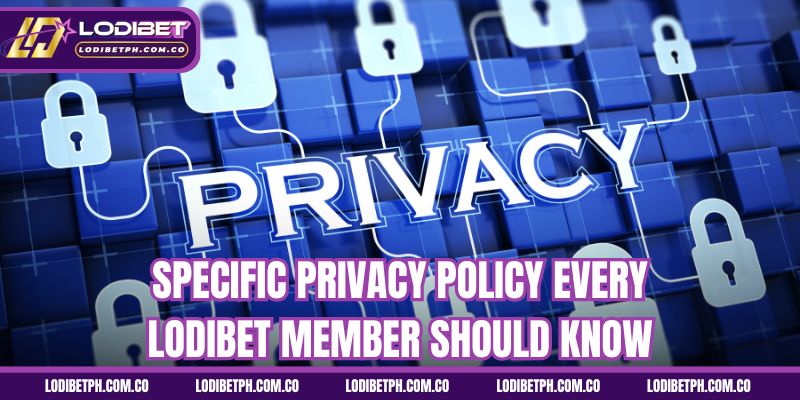 Specific privacy policy every lodibet member should know